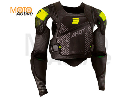 Черепаха SHOT ULTRALIGHT 2.0 (черный/HiVis желтый)